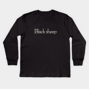 Black Sheep Kids Long Sleeve T-Shirt